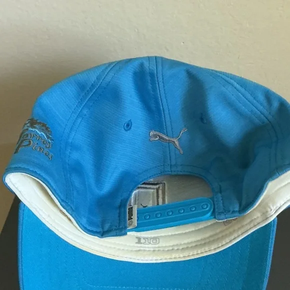 Puma Blue Hat with Silver Logo - Picture 2 of 4